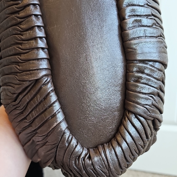 Coach 2011 Madison Gathered Leather Sophia Satchel Chocolate Brown - Picture 13 of 13